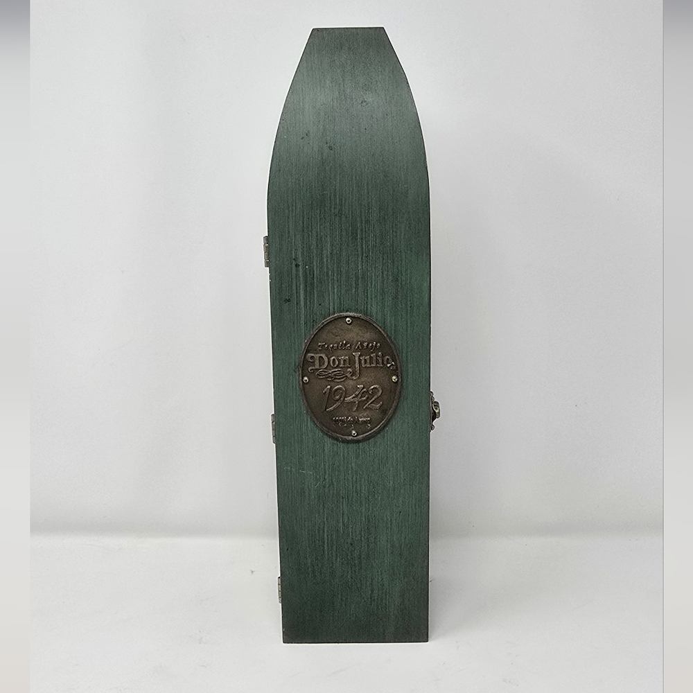 Vintage 1942 Don Julio coffin bottle box (empty box only) man cave barware